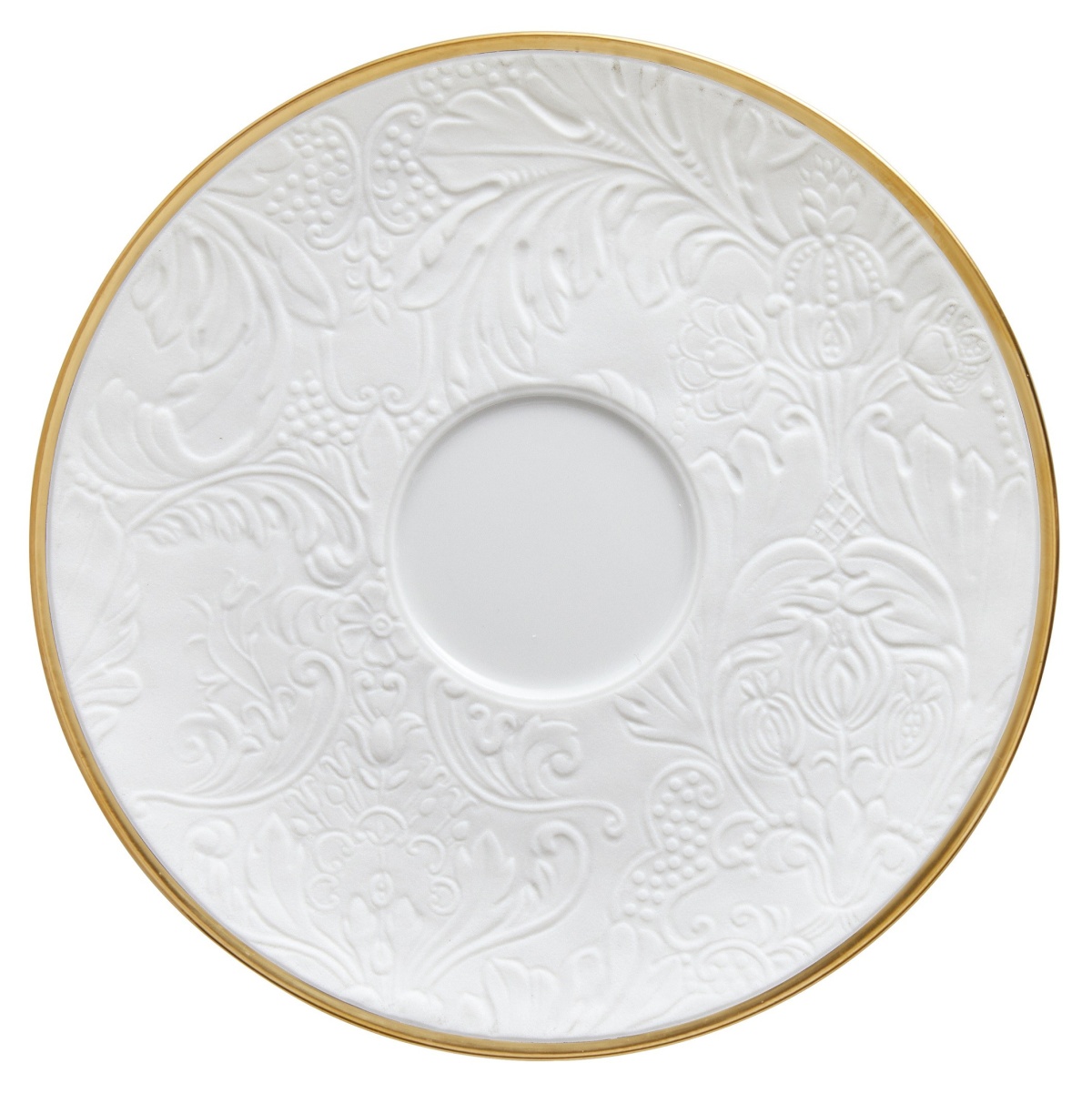 Raynaud, Italian Renaissance Gold Rim, Tea saucer extra