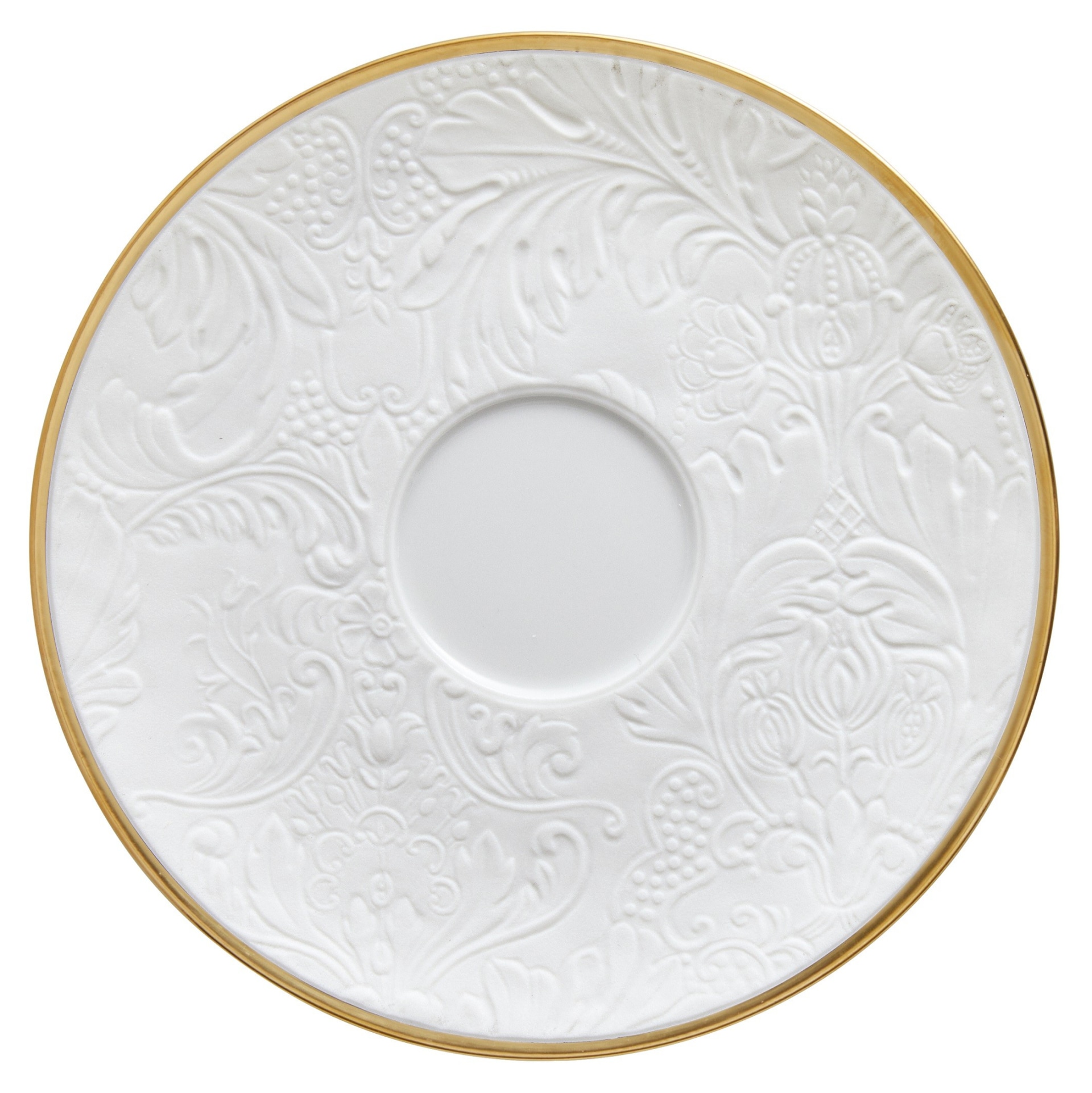 Raynaud, Italian Renaissance Gold Rim, Tea saucer extra