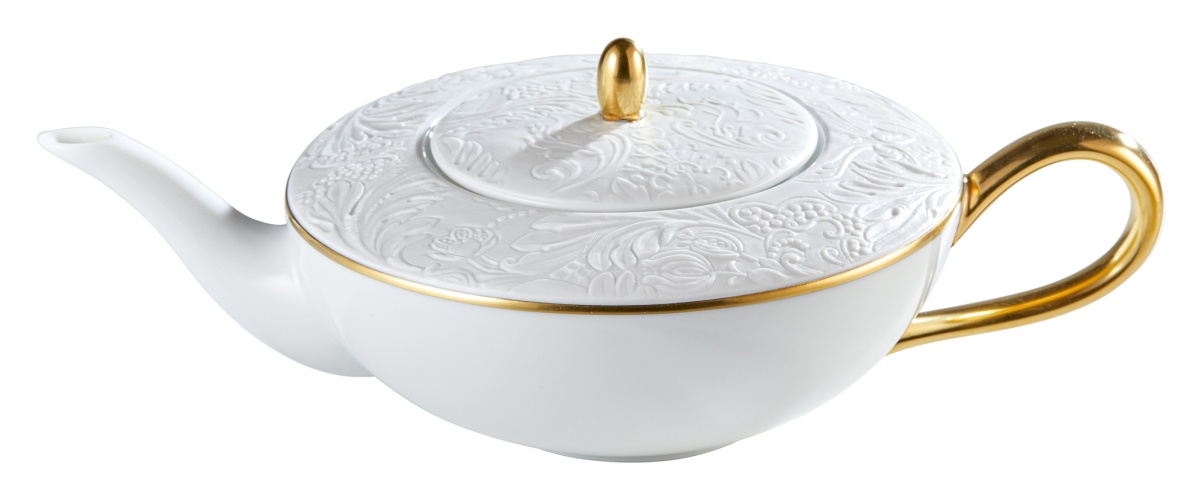 Raynaud, Italian Renaissance Gold Rim, Tea pot