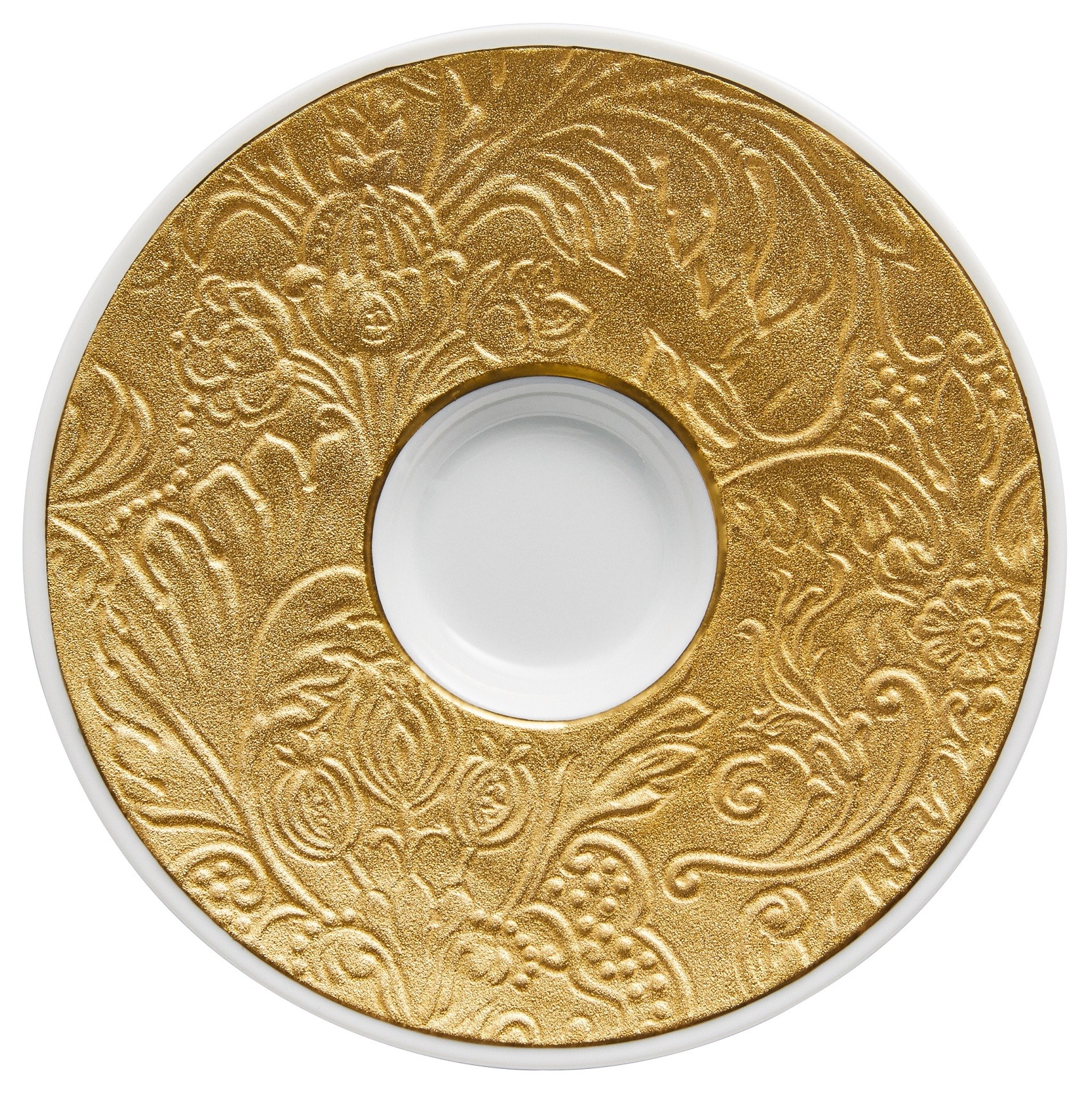 Raynaud, Italian Renaissance Gold, Espresso or moka saucer