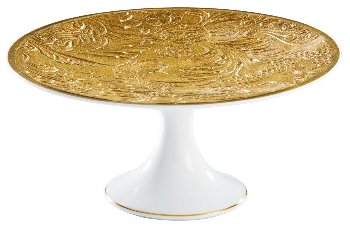 Raynaud, Italian Renaissance Gold, Petit four stand