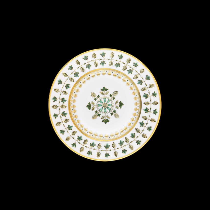 Robert Haviland & C. Parlon, Matignon Green, Dessert plate