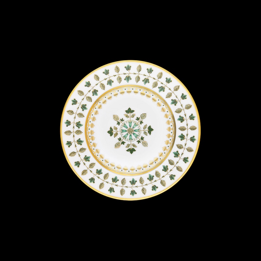 Robert Haviland & C. Parlon, Matignon Green, Dessert plate