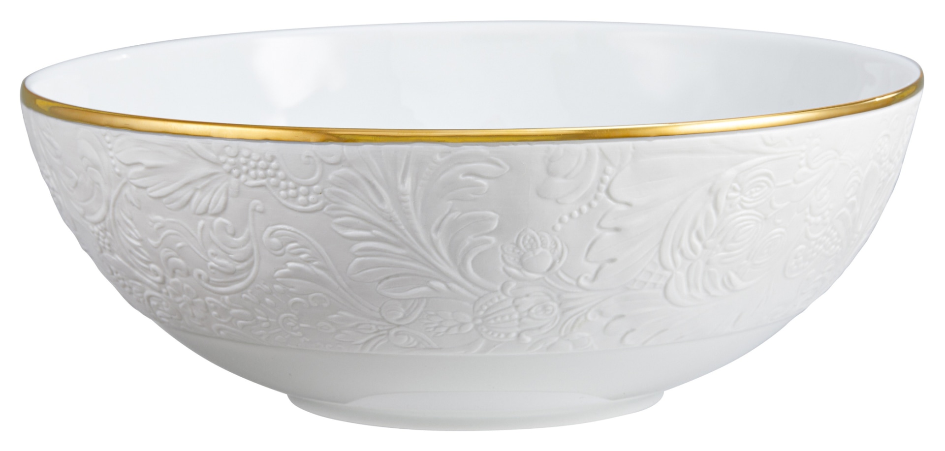 Raynaud, Italian Renaissance Gold Rim, Salad bowl