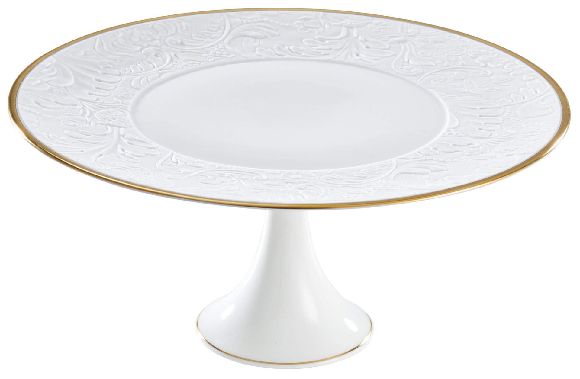 Raynaud, Italian Renaissance Gold Rim, Petit four stand