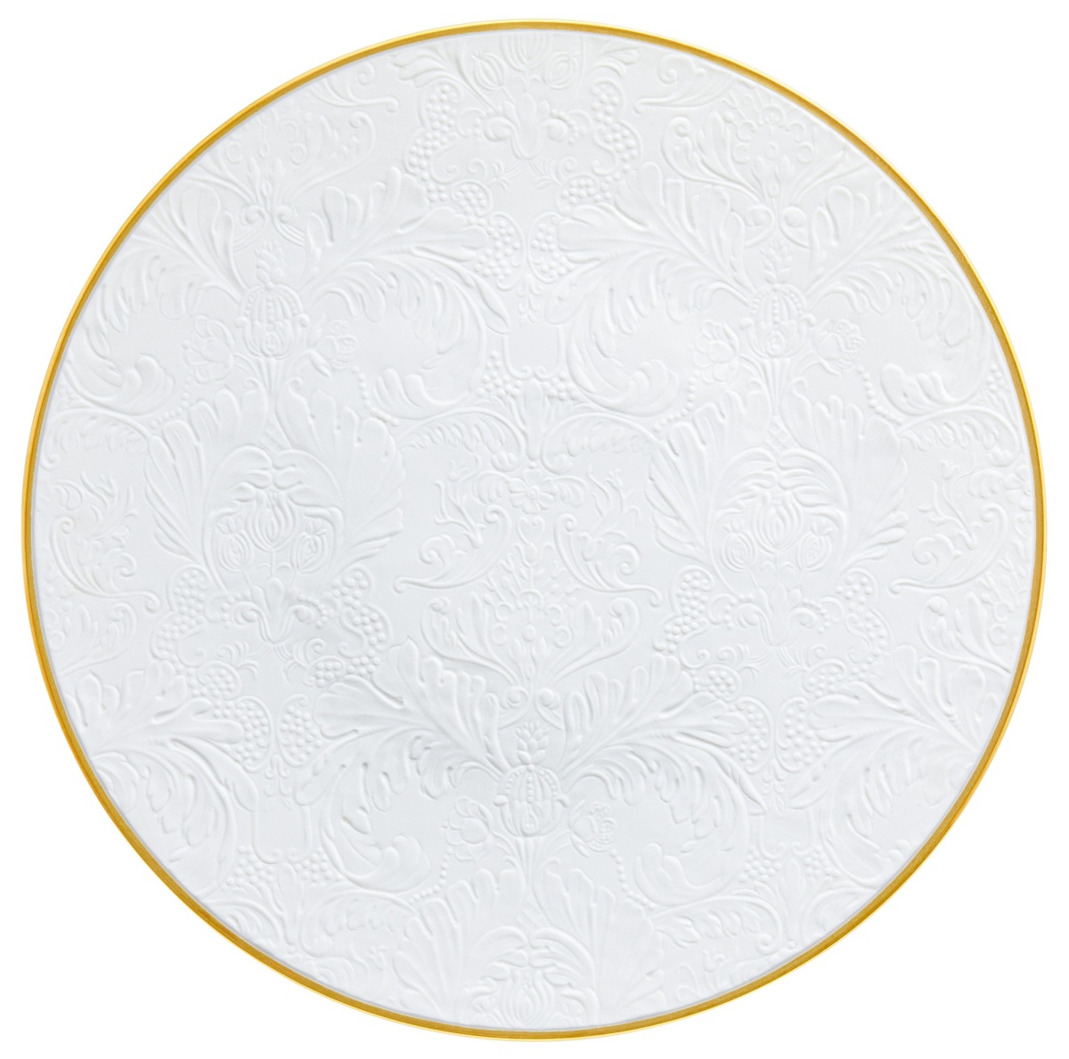 Raynaud, Italian Renaissance Gold Rim, Presentation plate