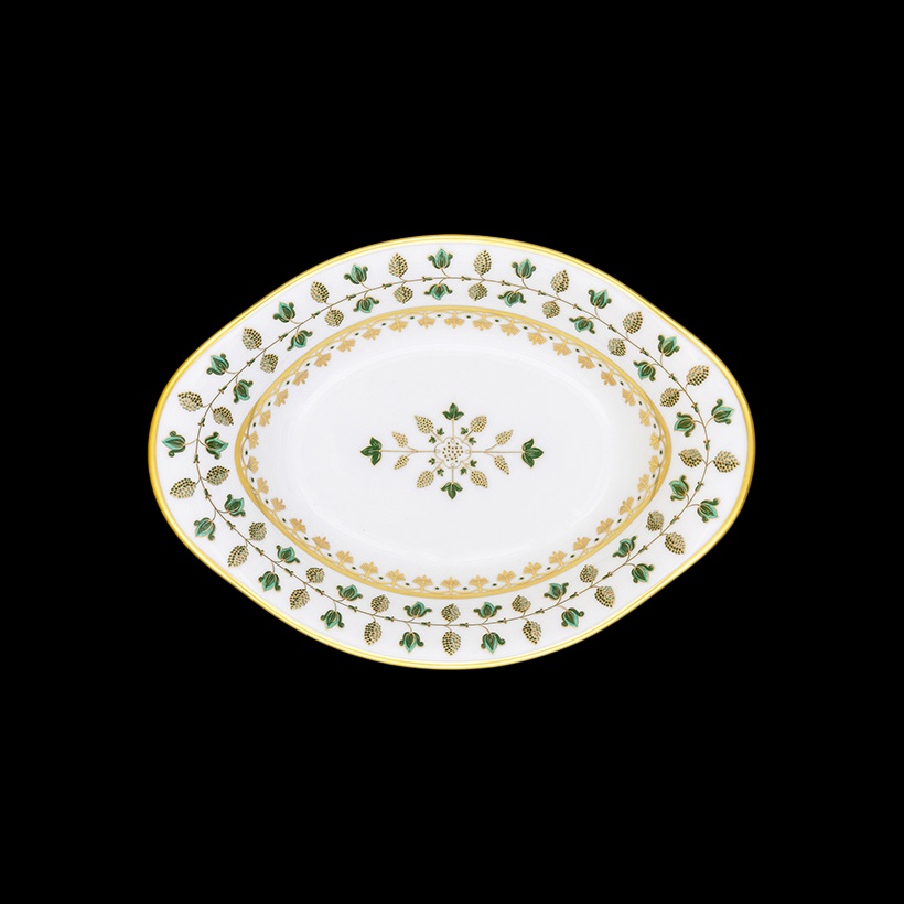 Robert Haviland & C. Parlon, Matignon Green, Relish platter