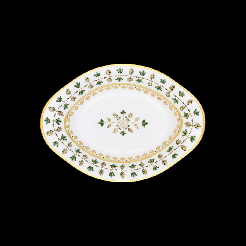 Robert Haviland & C. Parlon, Matignon Green, Relish platter