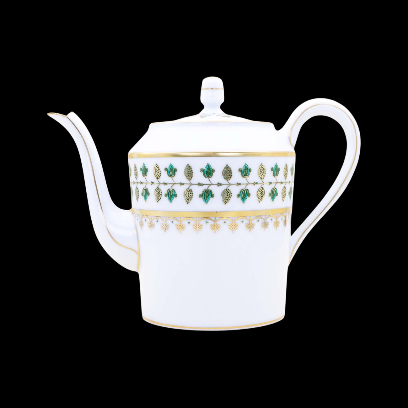 Robert Haviland & C. Parlon, Matignon Green, Tea pot 12 cups