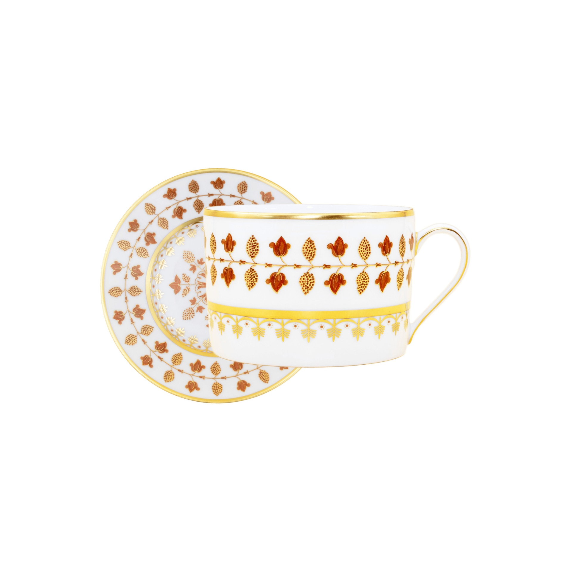 Robert Haviland & C. Parlon, Matignon Red, Breakfast cup & saucer