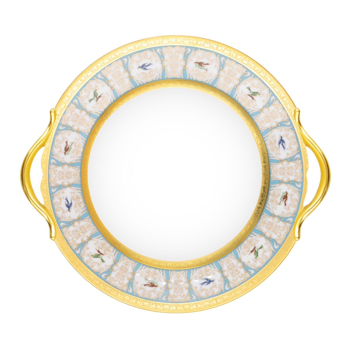 Robert Haviland & C. Parlon, Bengalis, Round cake dish with handle