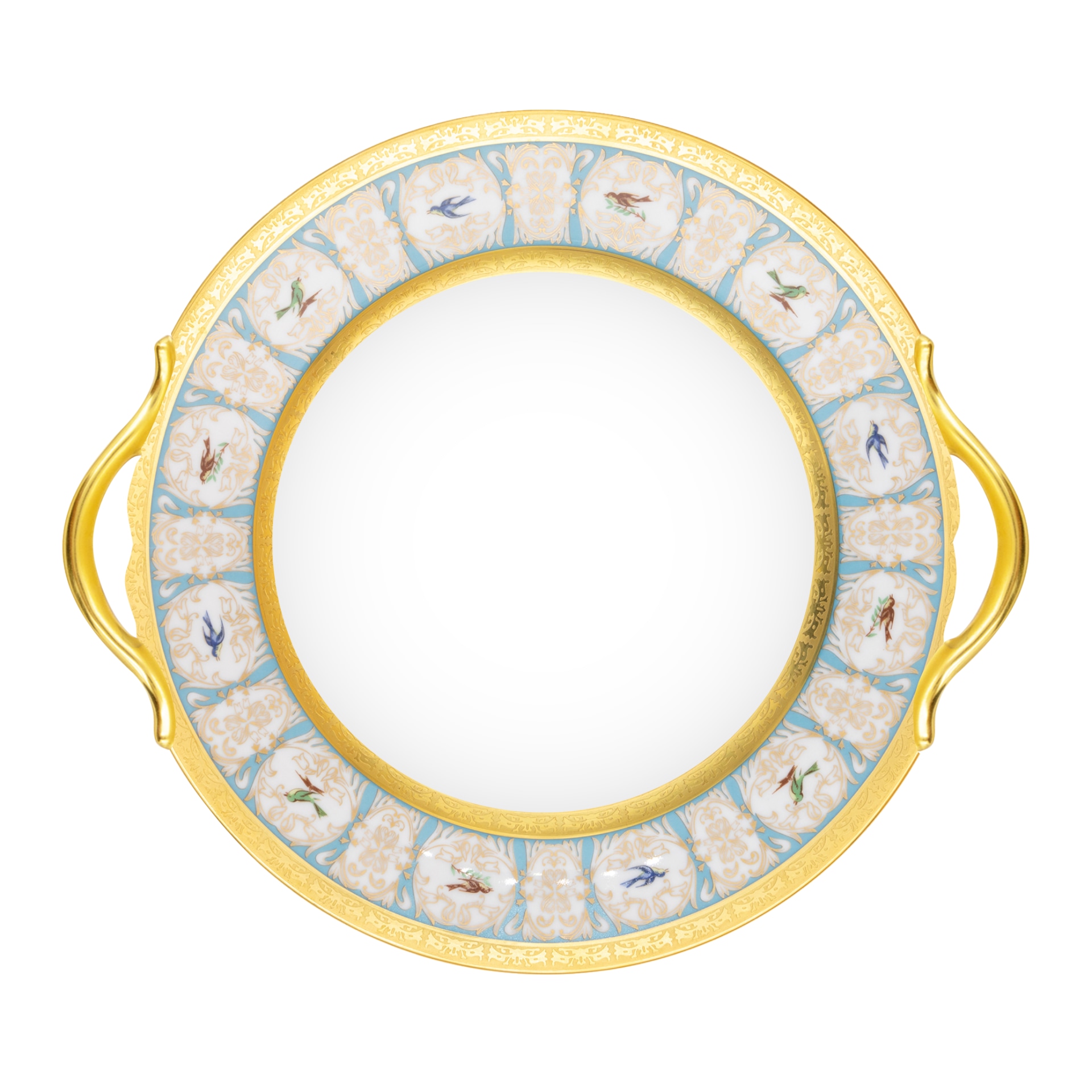 Robert Haviland & C. Parlon, Bengalis, Round cake dish with handle