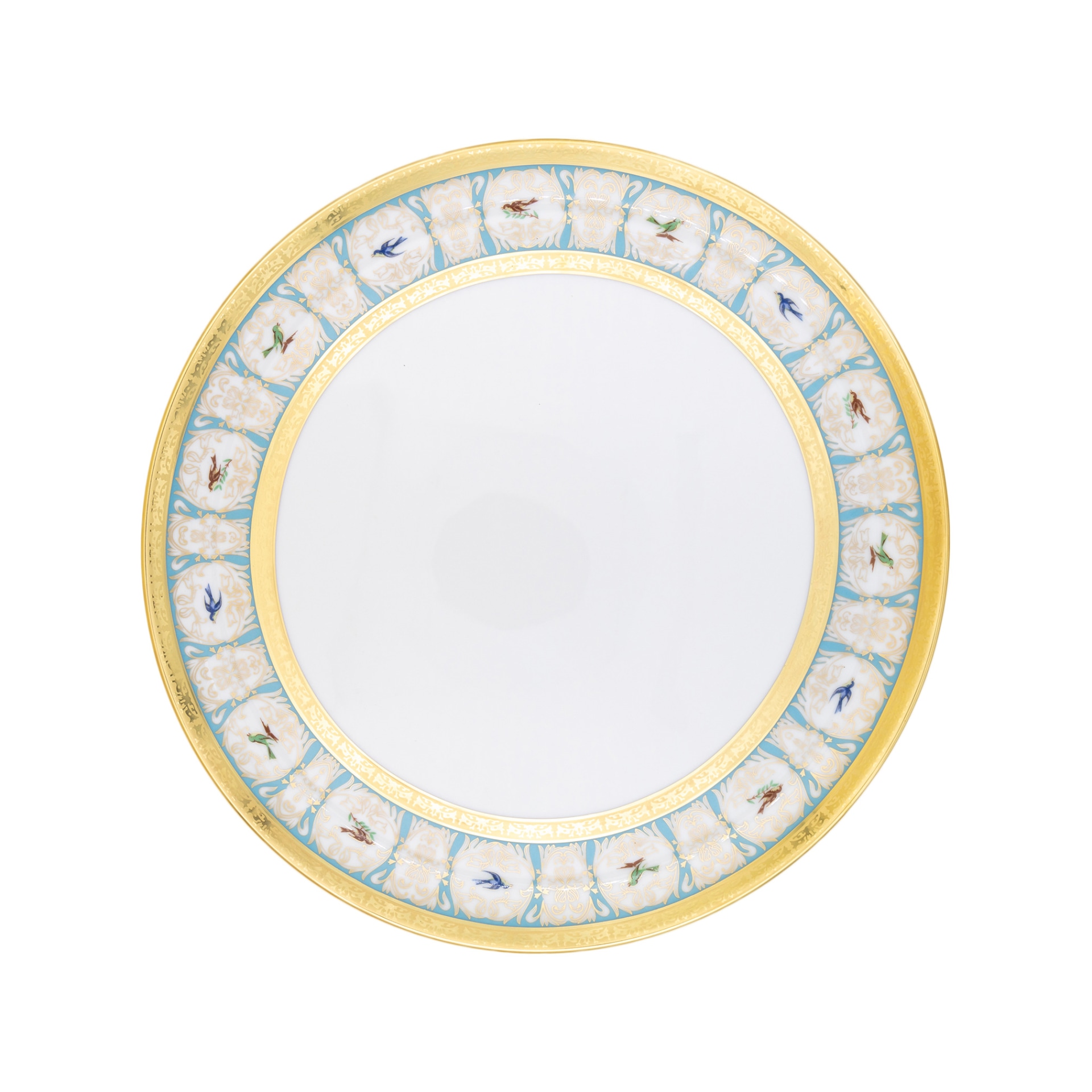 Robert Haviland & C. Parlon, Bengalis, Round flat tarte dish