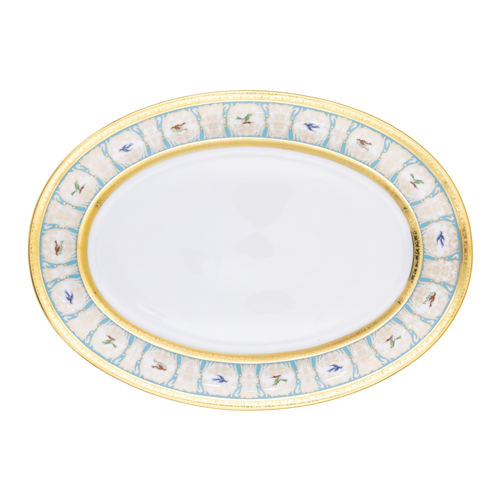 Robert Haviland & C. Parlon, Bengalis, Oval platter 42 cm