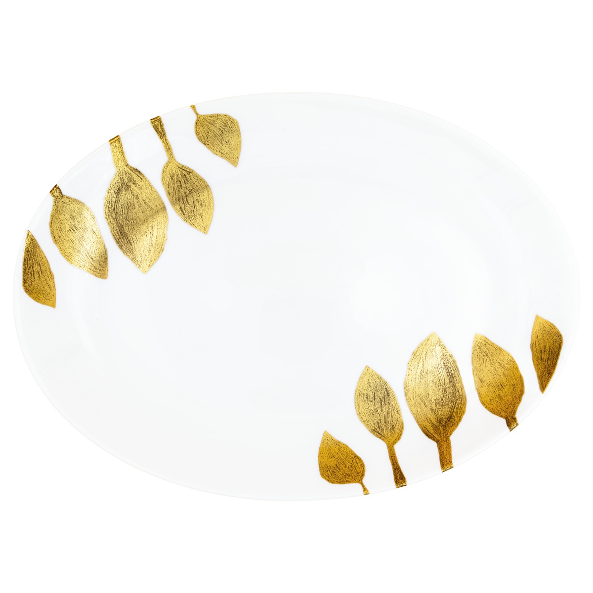 Robert Haviland & C. Parlon, Daphne White, Oval platter 36 cm