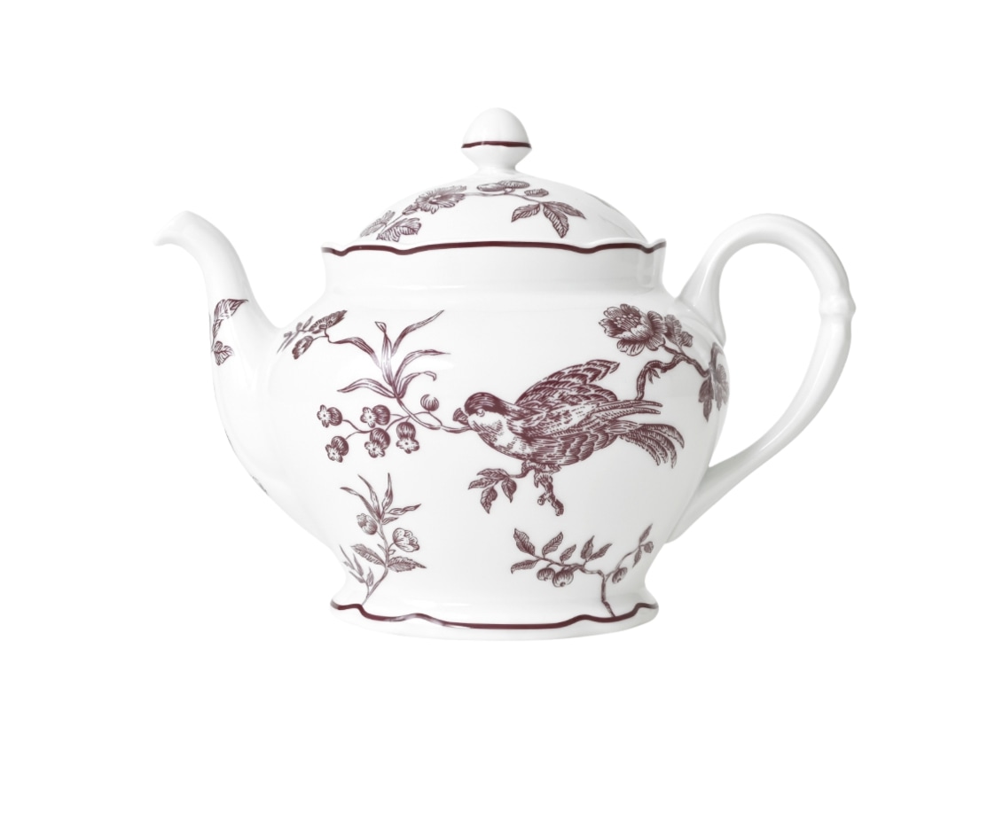 Bernardaud, Albertine prune, Tea pot 6 cups