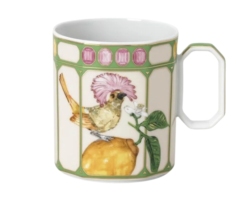 Rosenthal, Swarovski Idyllia, Mug, flycatcher green