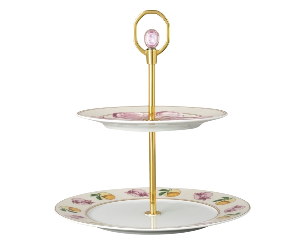 Rosenthal, Swarovski Idyllia, 2 tier etagere