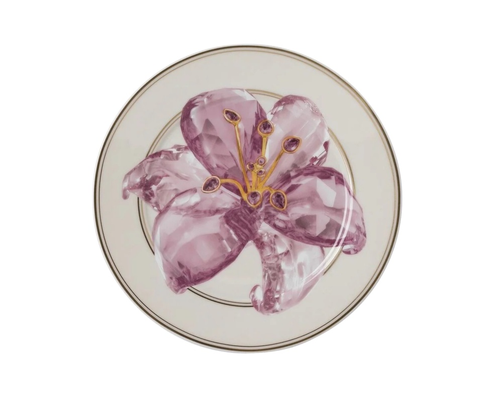 Rosenthal, Swarovski Idyllia, Bread and butter plate, lily