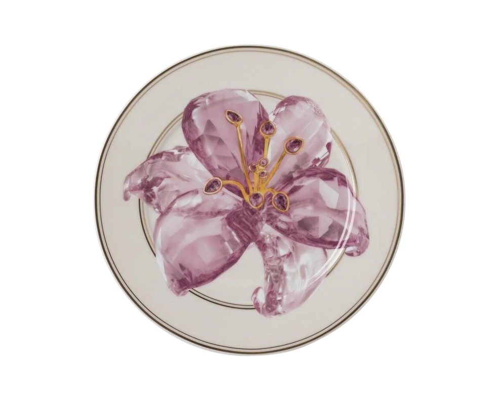 Rosenthal, Swarovski Idyllia, Bread and butter plate, lily