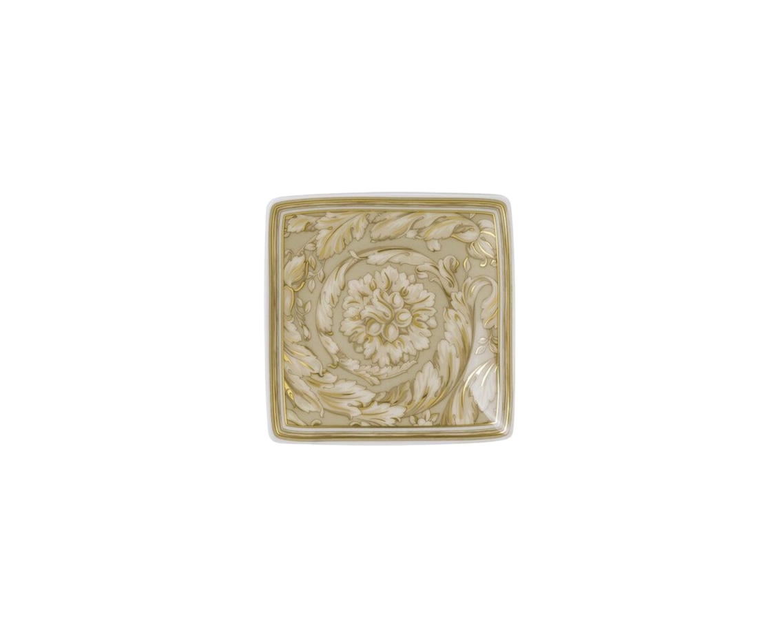 Versace, Barocco Beige, Square bowl, small