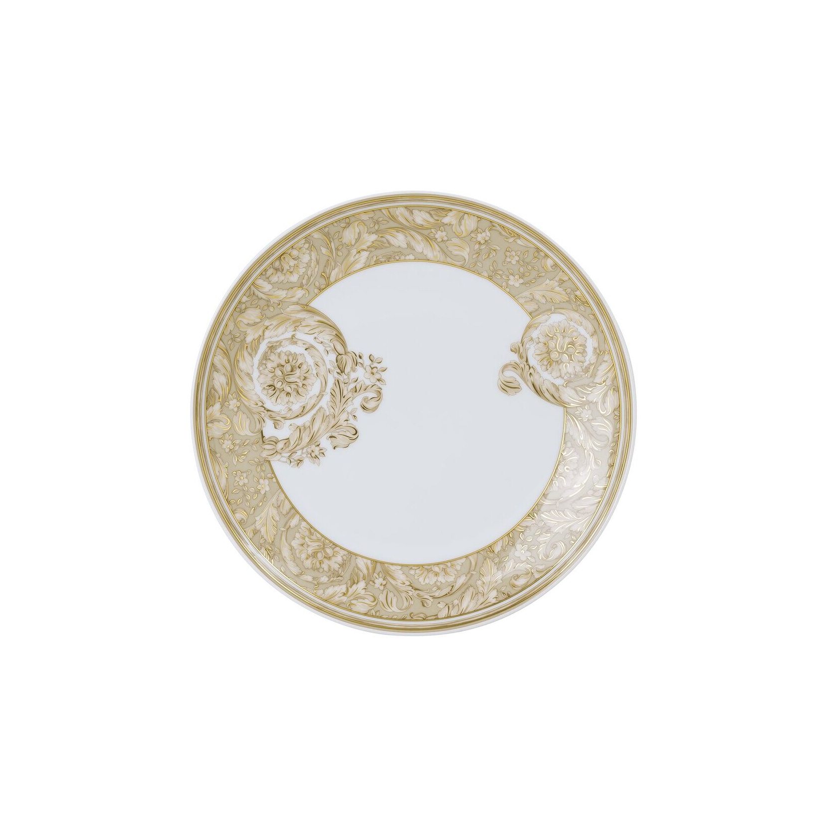 Versace, Barocco Beige, Dessert plate