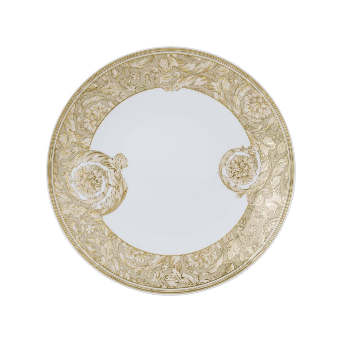 Versace, Barocco Beige, Dinner plate