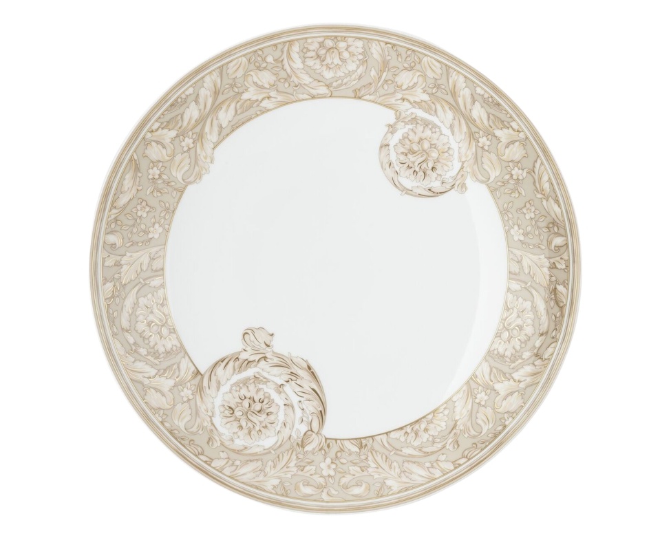 Versace, Barocco Beige, Gourmet plate