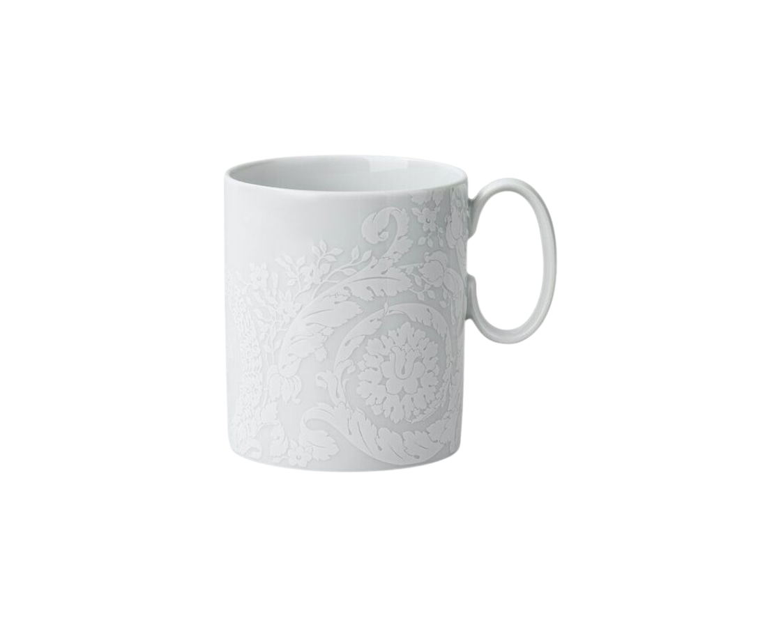 Versace, Barocco '92 Bianco, Mug with handle