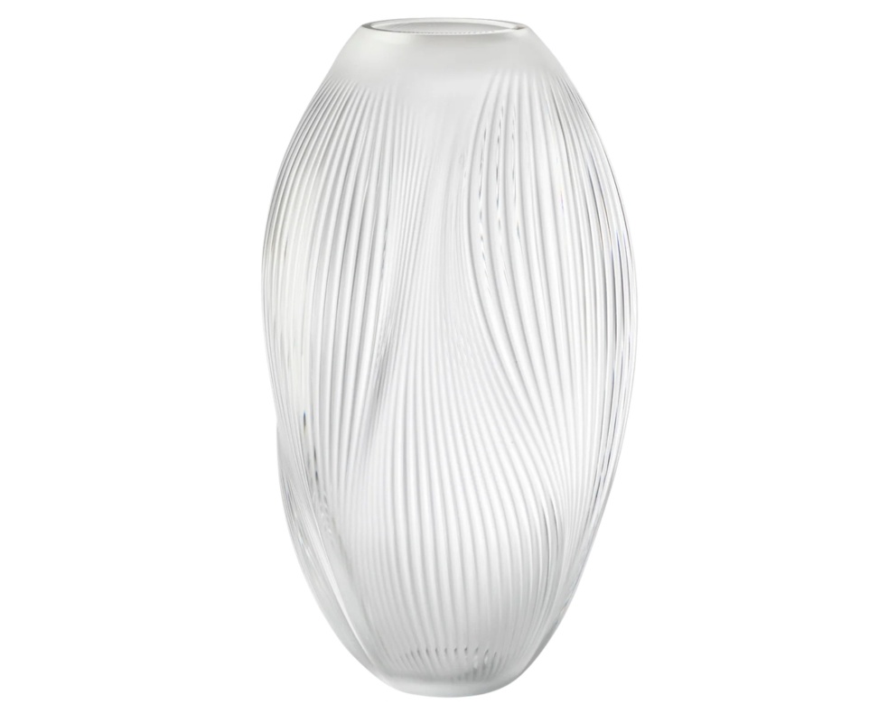 Lalique, Air Alizé, Extra large vase, clear
