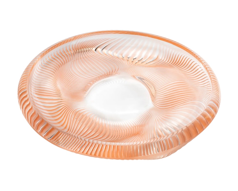 Lalique, Air Alizé, Bowl, coral