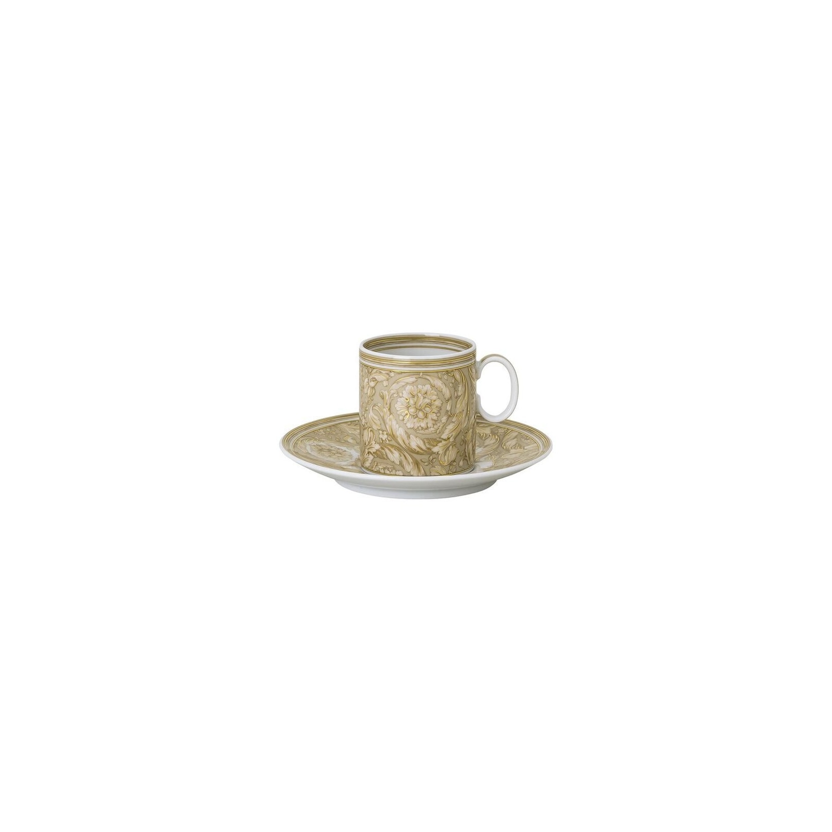 Versace, Barocco Beige, Espresso cup & saucer