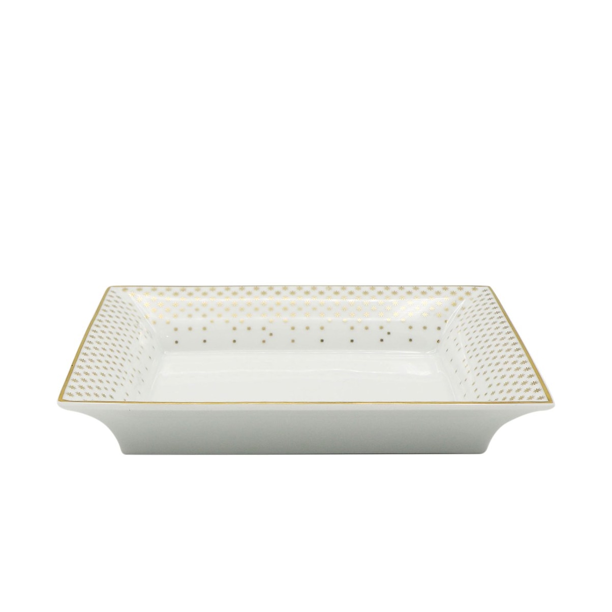 J.L Coquet, Rosace Gold, Rectangular tray, large