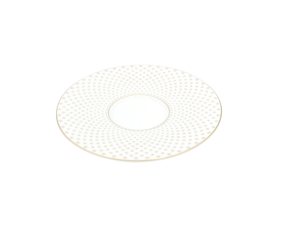 J.L Coquet, Rosace Gold, Coffee saucer