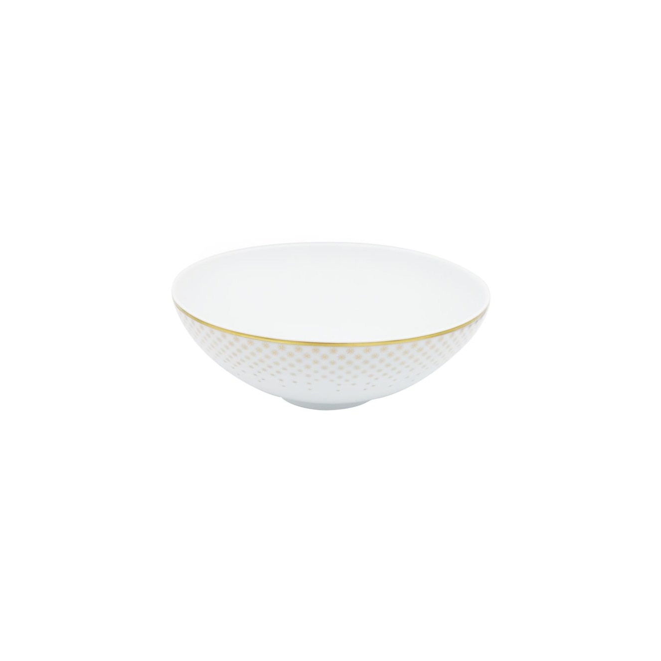 J.L Coquet, Rosace Gold, Salad bowl, small