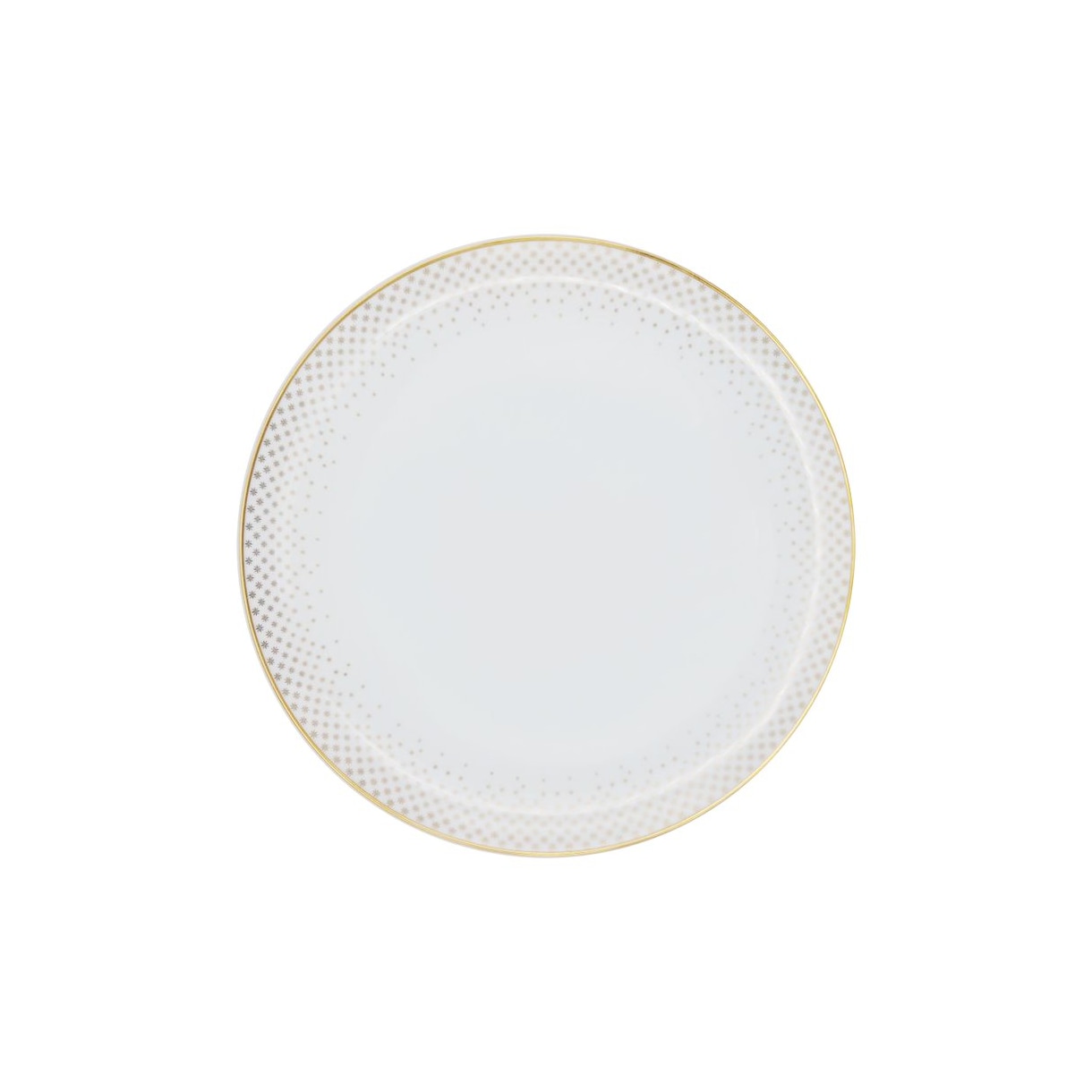 J.L Coquet, Rosace Gold, Flat dish, medium