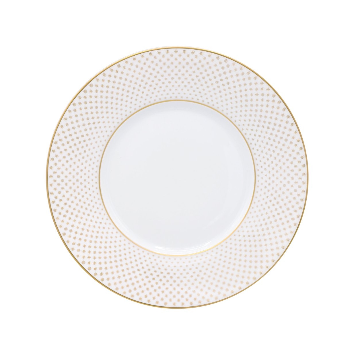 J.L Coquet, Rosace Gold, Dinner plate