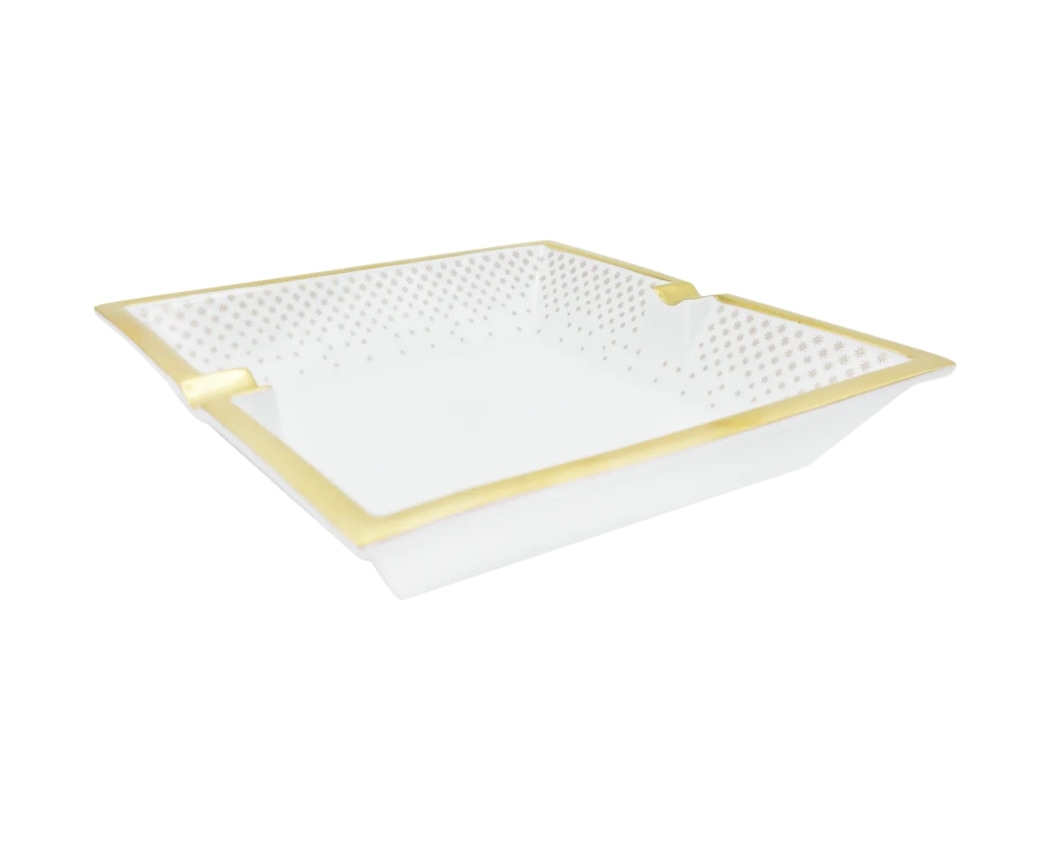 J.L Coquet, Rosace Gold, Square ashtray