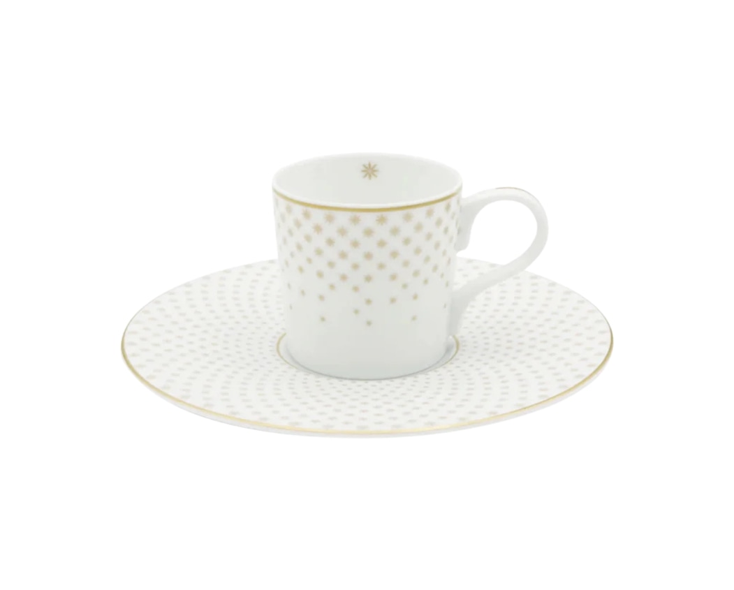 J.L Coquet, Rosace Gold, Coffee cup without saucer