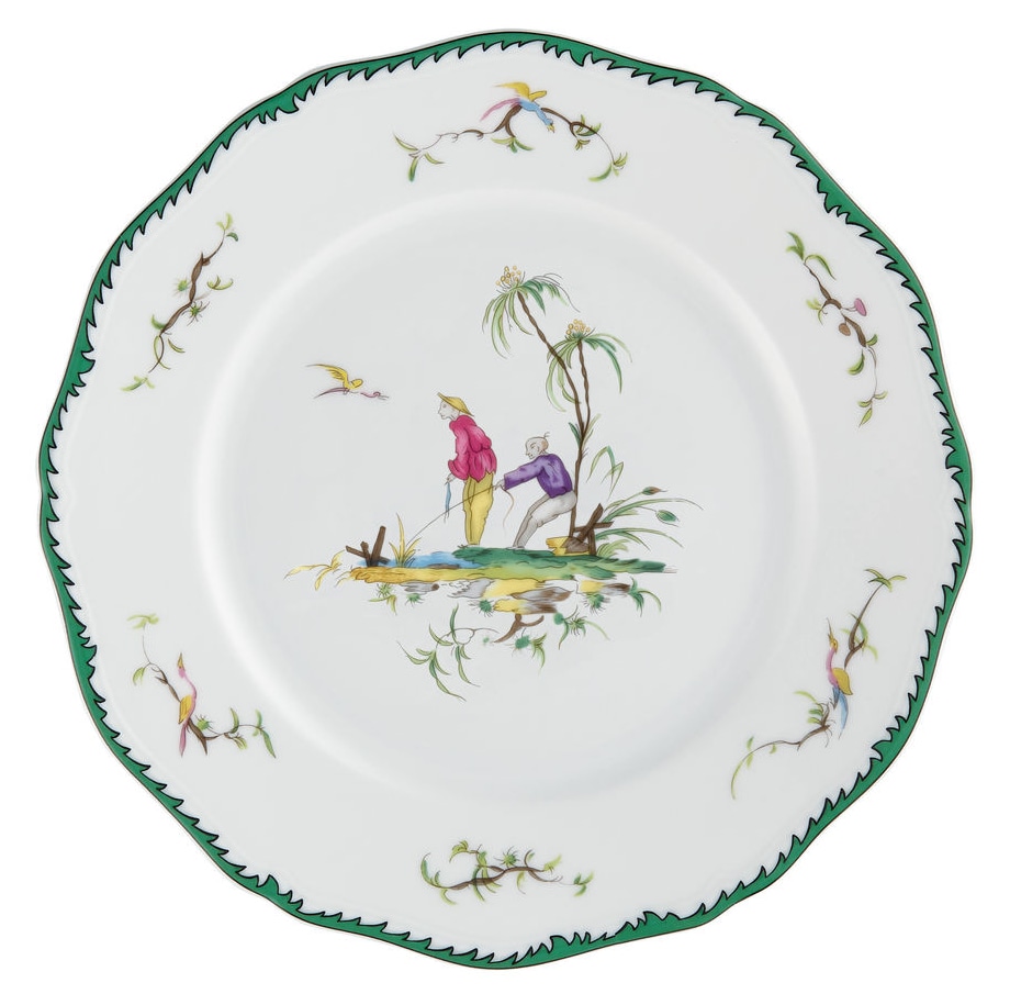 Raynaud, Longjiang, Salad plate, motif №2