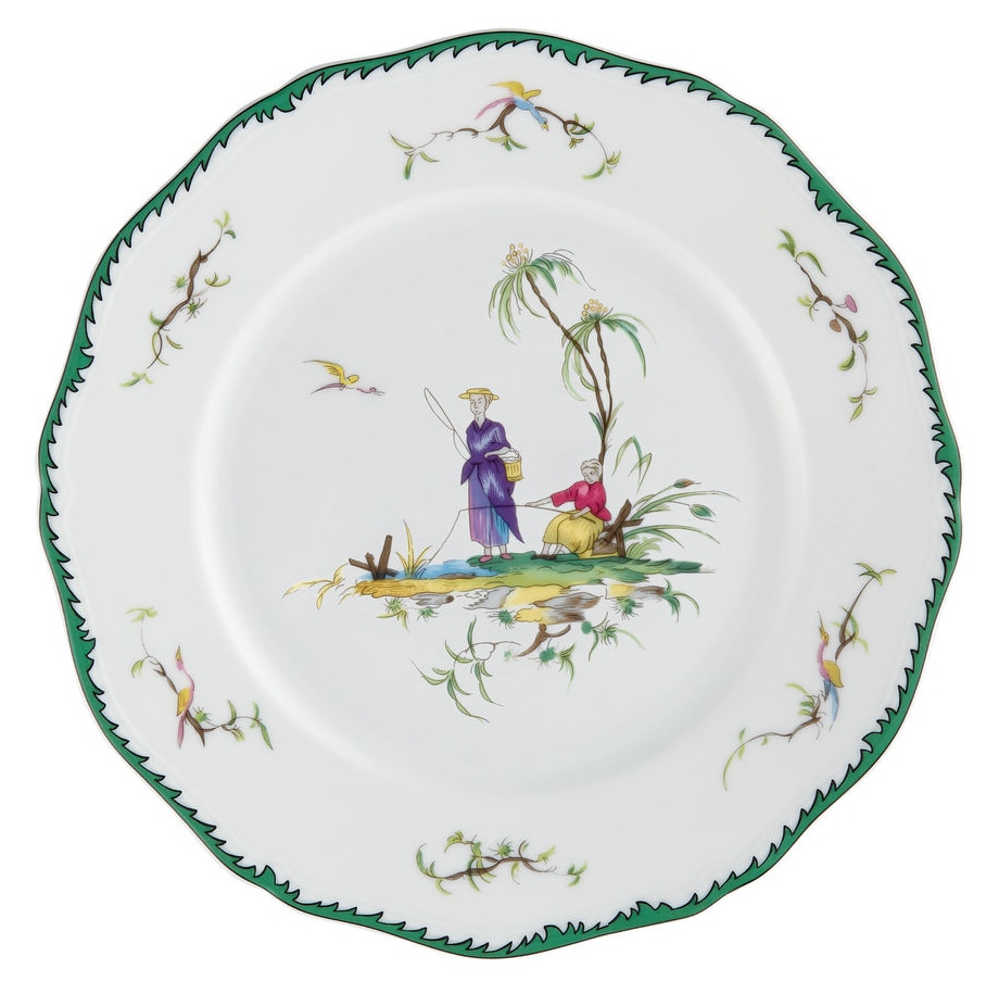 Raynaud, Longjiang, Salad plate, motif №3