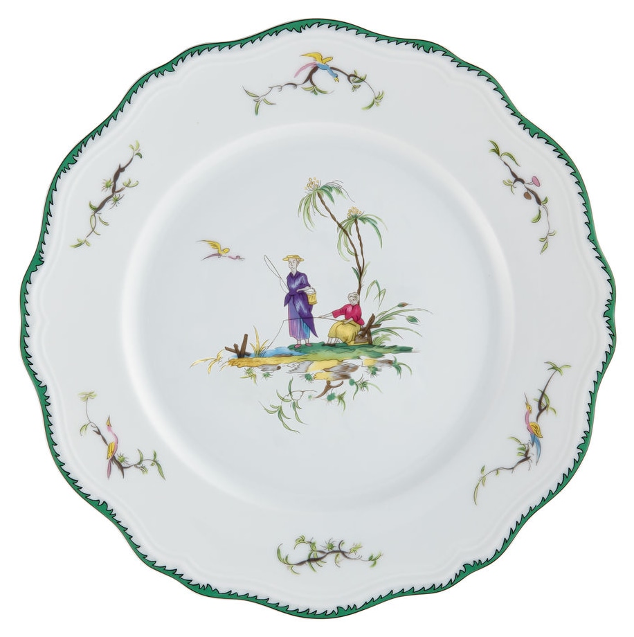 Raynaud, Longjiang, Dinner plate, motif №3