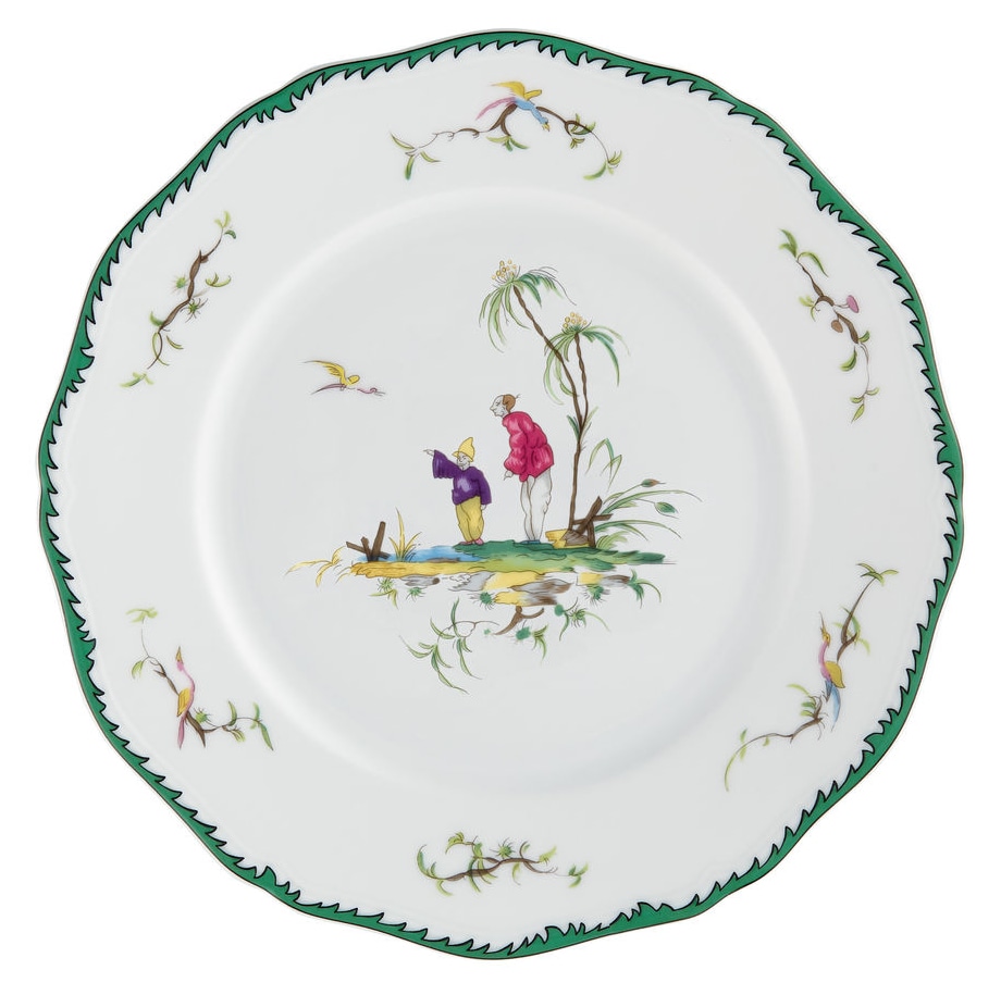 Raynaud, Longjiang, Salad plate, motif №4