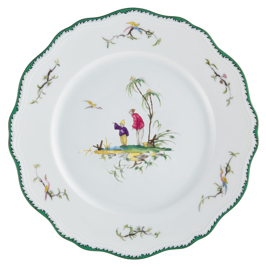 Raynaud, Longjiang, Dinner plate, motif №4