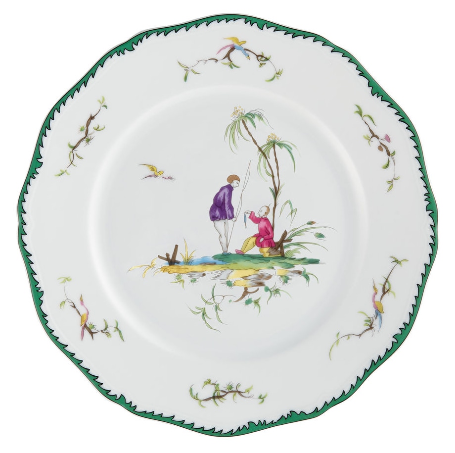 Raynaud, Longjiang, Salad plate, motif №5