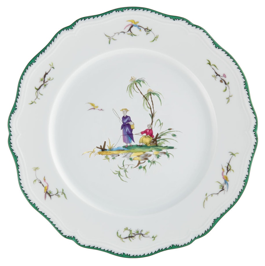 Raynaud, Longjiang, Presentation plate, motif №3