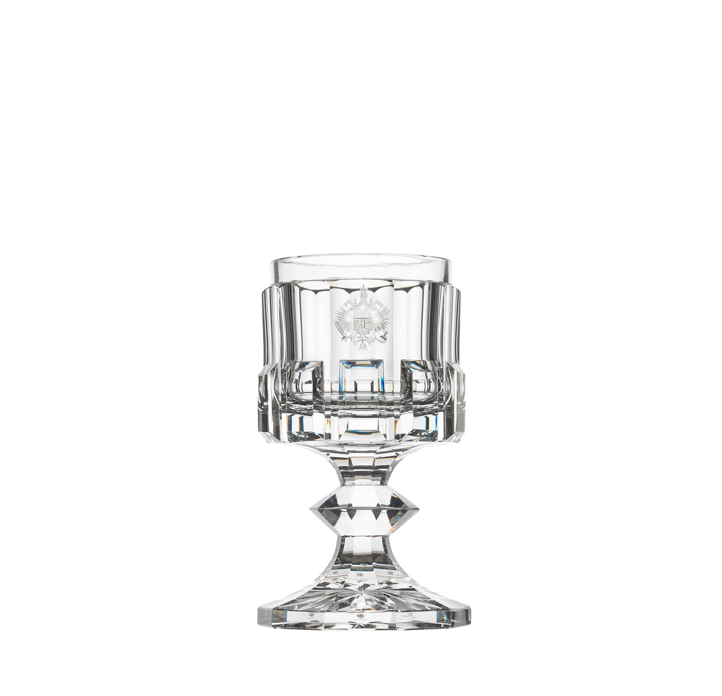 Lobmeyr, Hofburg, Wine glass with Habsburg crest