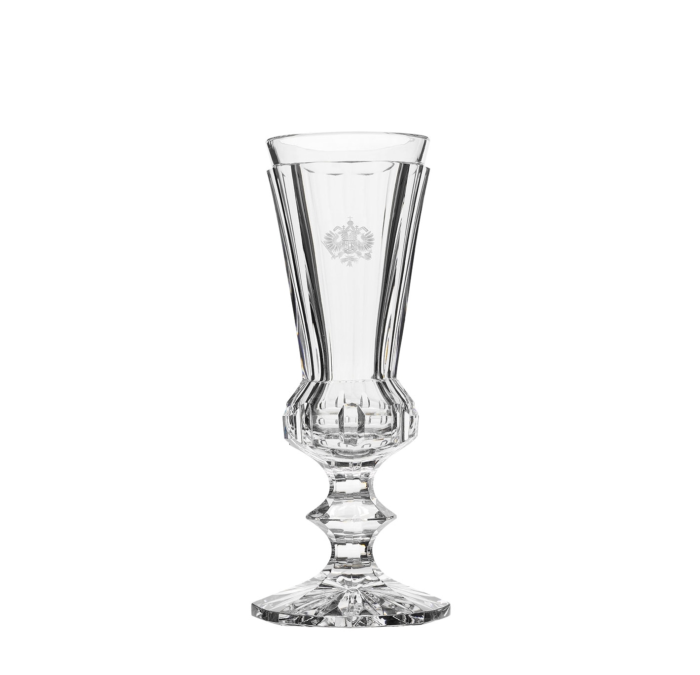 Lobmeyr, Hofburg, Champagne flute with Habsburg crest