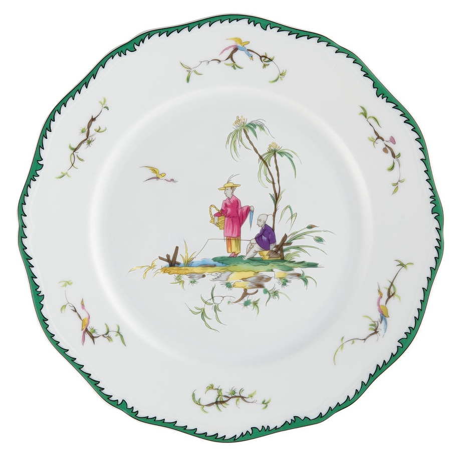 Raynaud, Longjiang, Salad plate, motif №6