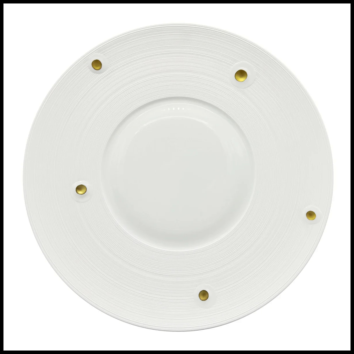 J.L Coquet, Lutèce by Achille Salvagni, Presentation plate